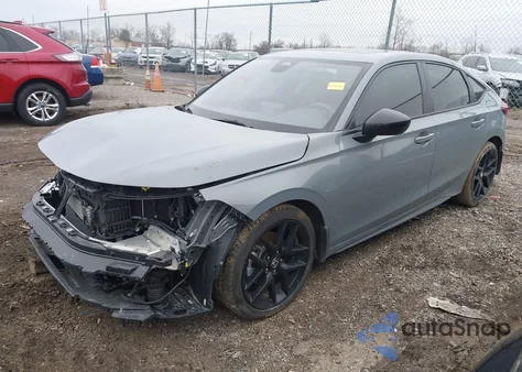 2025 Honda Civic Hybrid Sport из США, поврежденный, VIN 19XFL4H86SE012425